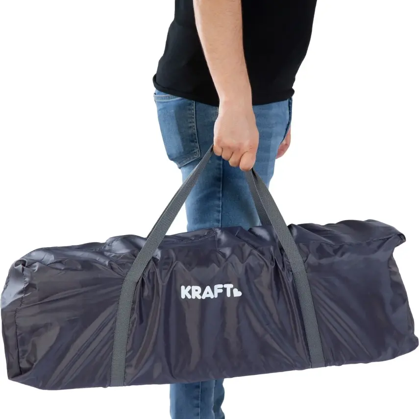 Kraft Siena Anne Yanı Çift Emniyet Sistemli Oyun Parkı 70X110 Cm Light Grey - 11