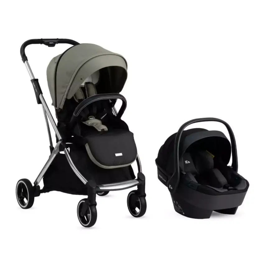 Kraft Slide I-Size Travel Sistem Bebek Arabası Green - 1