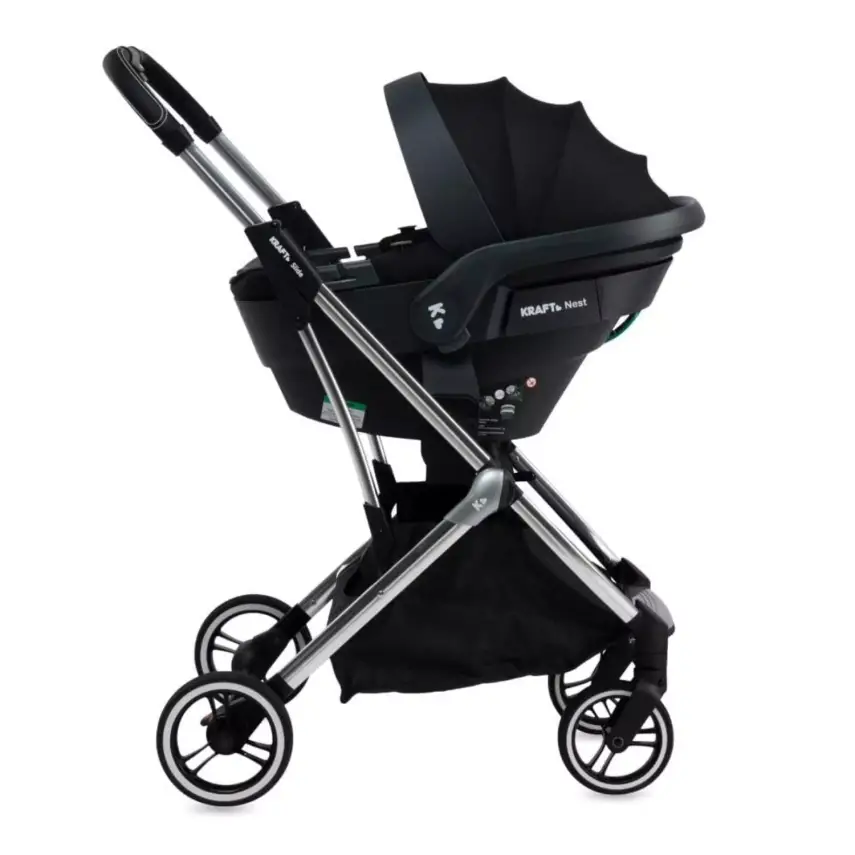 Kraft Slide I-Size Travel Sistem Bebek Arabası Green - 17