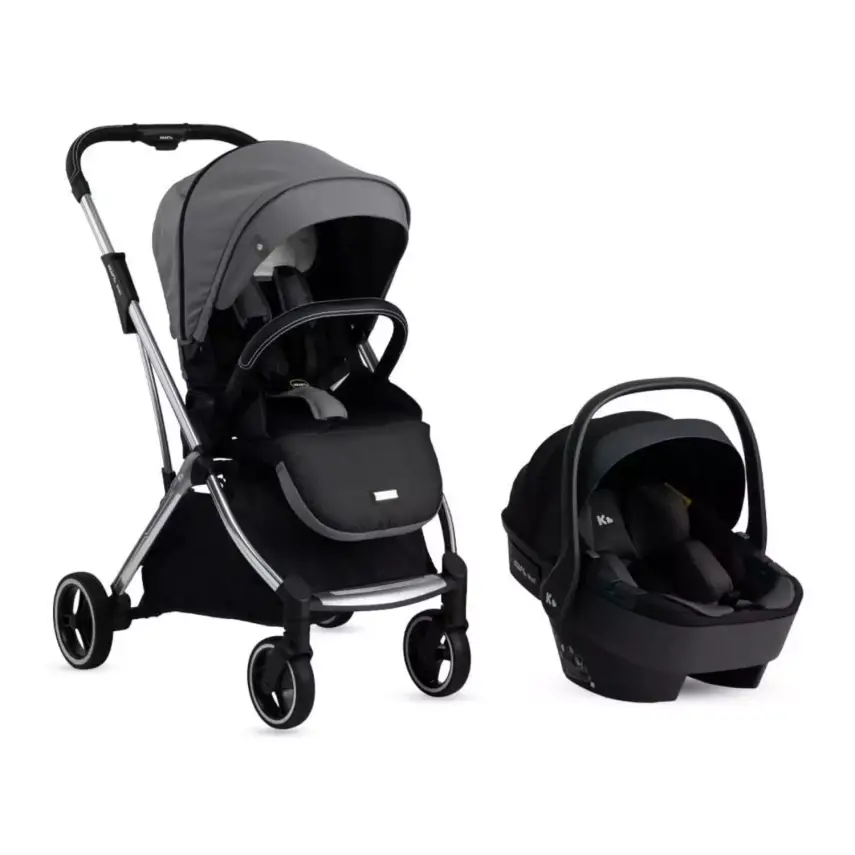 Kraft Slide I-Size Travel Sistem Bebek Arabası Grey - 1