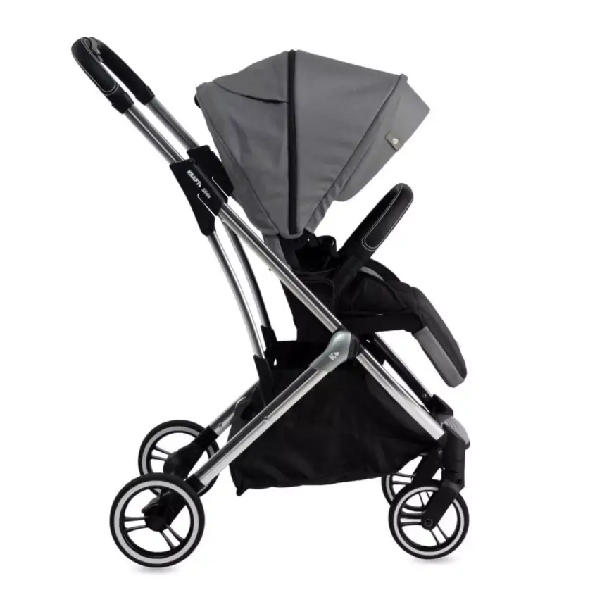 Kraft Slide I-Size Travel Sistem Bebek Arabası Grey - 5