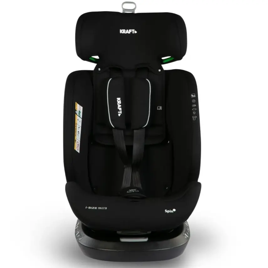 Kraft Spin I-Size Oto Koltuğu 0-36 Kg Red - 3