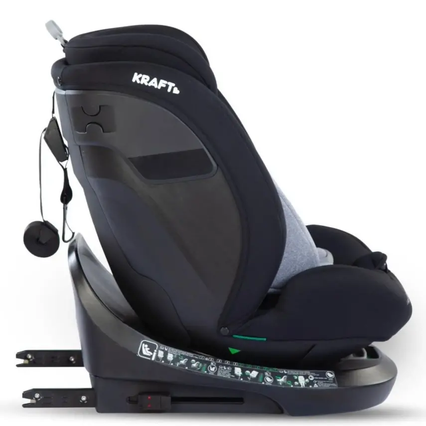 Kraft Spin I-Size Oto Koltuğu 0-36 Kg Red - 4
