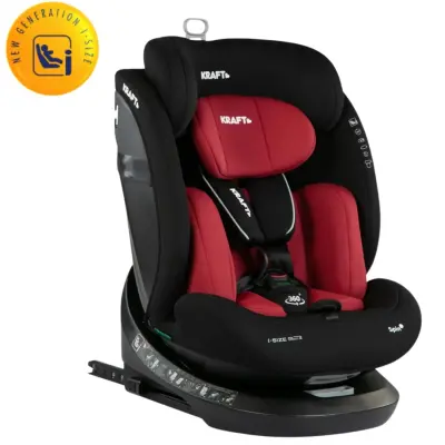 Kraft Spin I-Size Oto Koltuğu 0-36 Kg Red - 1