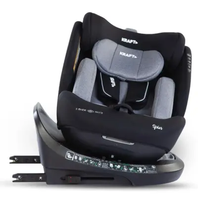 Kraft Spin I-Size Oto Koltuğu 0-36 Kg Red - 5