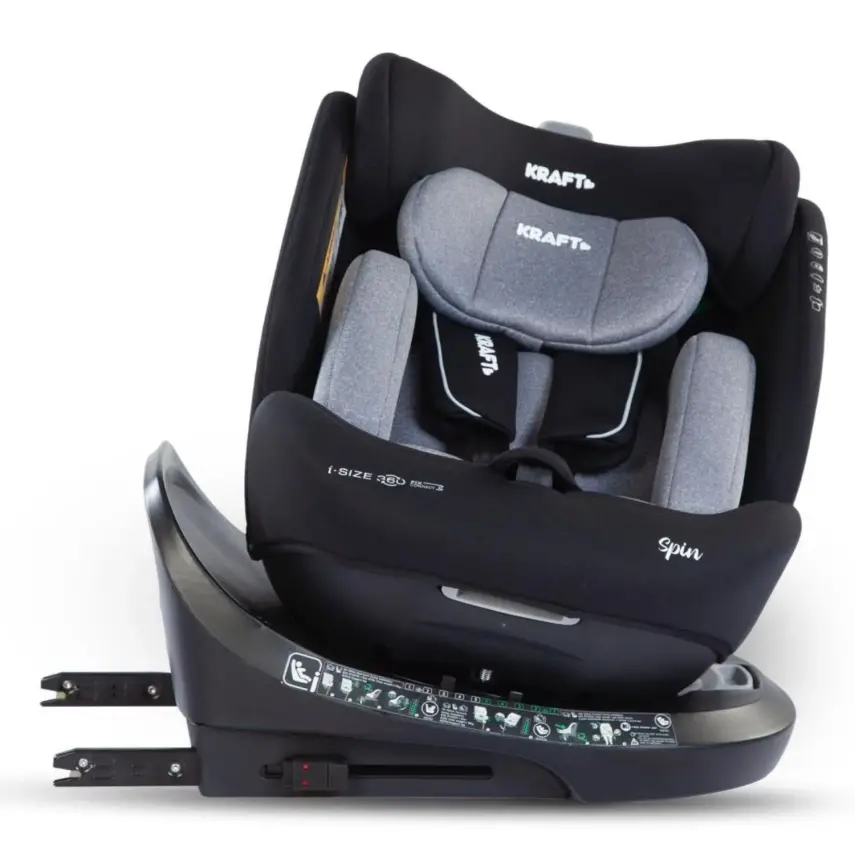Kraft Spin I-Size Oto Koltuğu 0-36 Kg Red - 5