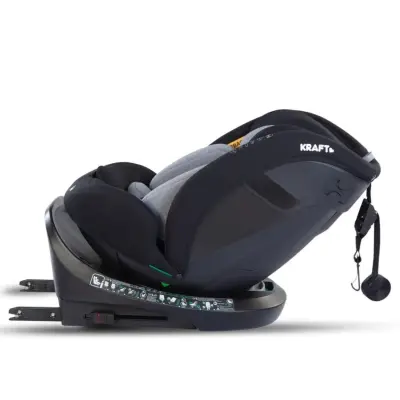 Kraft Spin I-Size Oto Koltuğu 0-36 Kg Red - 7