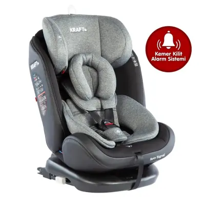 Kraft Spin Signal 360° Dönebilen Oto Koltuğu 0-36 Kg Light Grey - 3