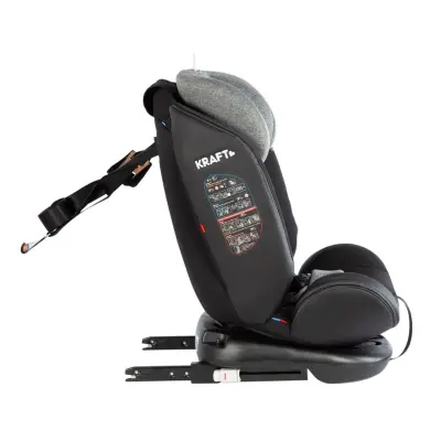 Kraft Spin Signal 360° Dönebilen Oto Koltuğu 0-36 Kg Light Grey - 4