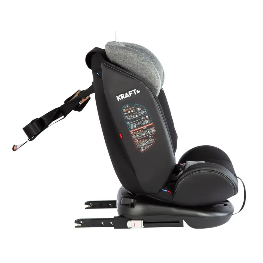 Kraft Spin Signal 360° Dönebilen Oto Koltuğu 0-36 Kg Light Grey - 4