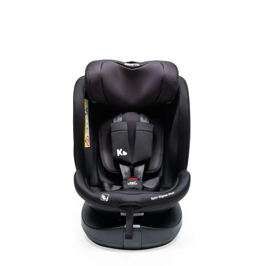 Kraft Spin Signal Plus I-Size İsofixli Oto Koltuğu 0-36 Kg Black - 9