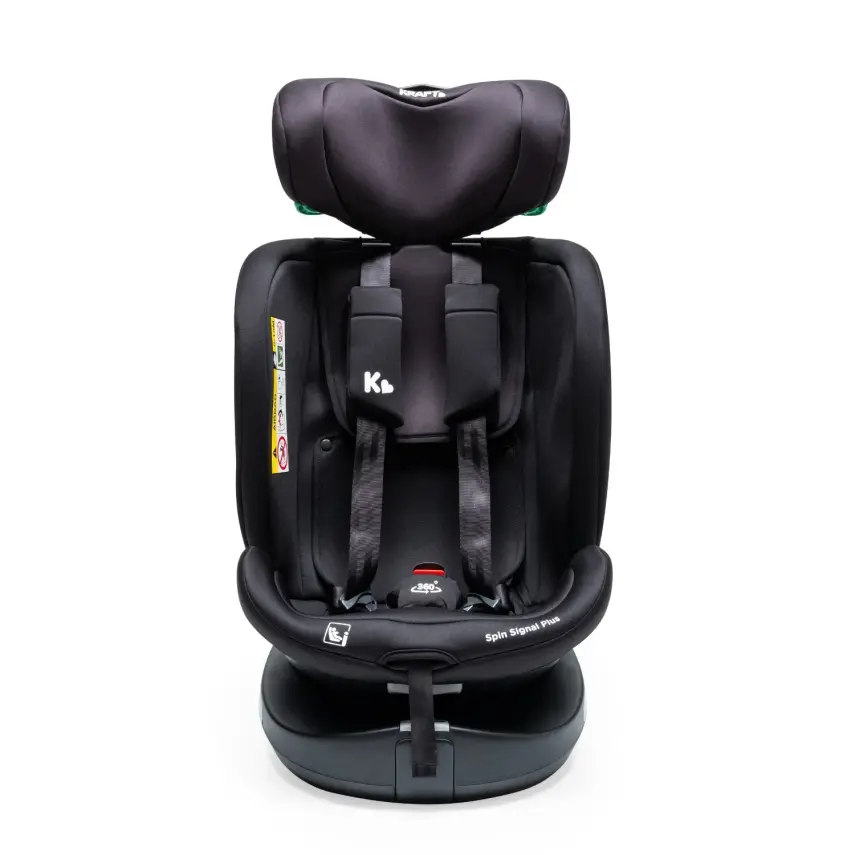 Kraft Spin Signal Plus I-Size İsofixli Oto Koltuğu 0-36 Kg Black - 10