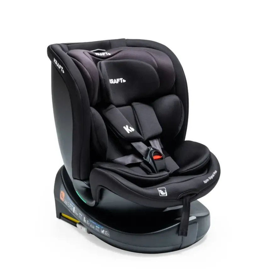 Kraft Spin Signal Plus I-Size İsofixli Oto Koltuğu 0-36 Kg Black - 1