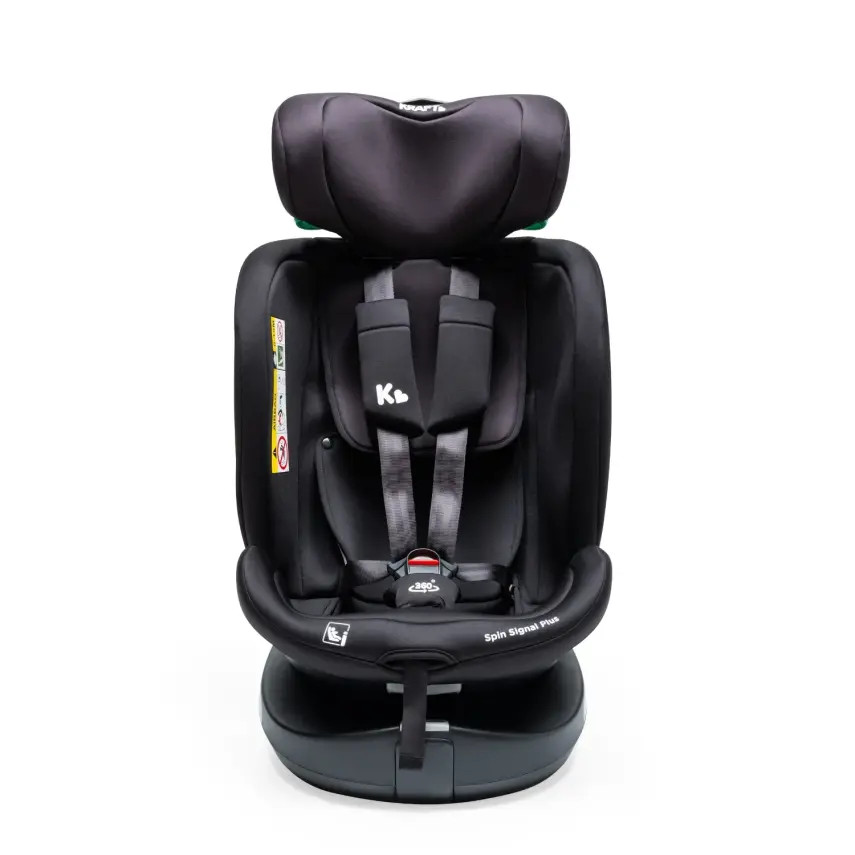 Kraft Spin Signal Plus I-Size İsofixli Oto Koltuğu 0-36 Kg Black - 8