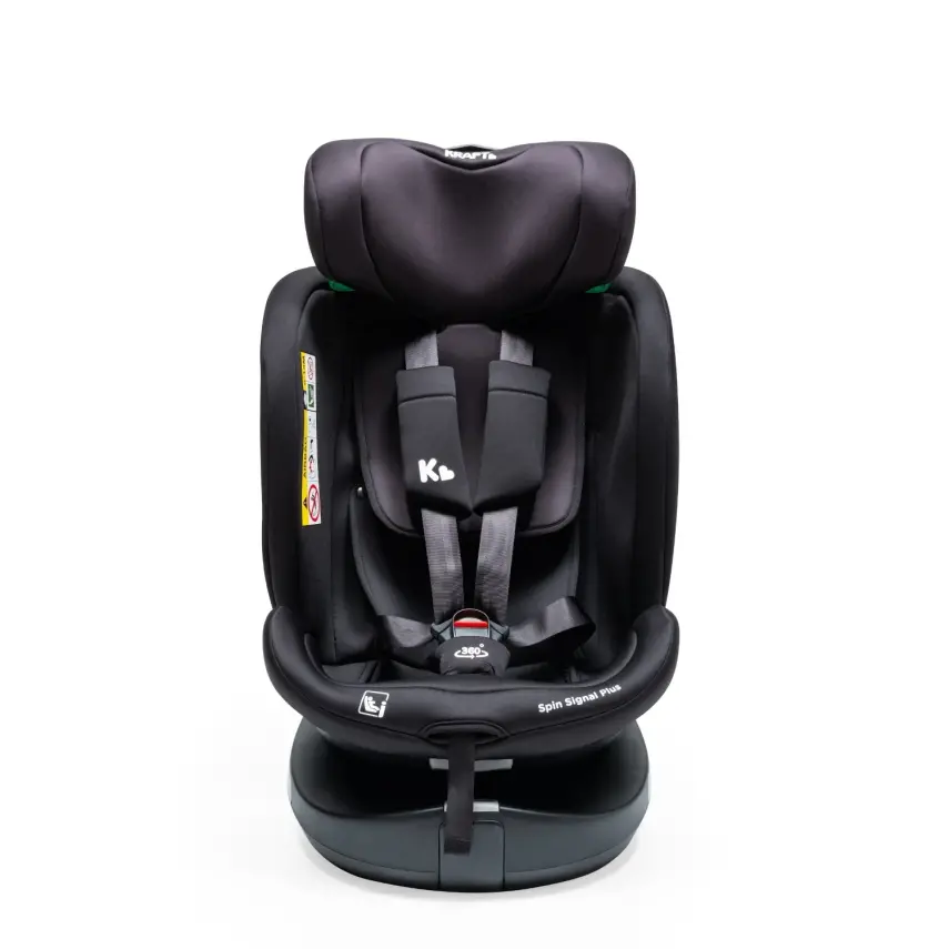 Kraft Spin Signal Plus I-Size İsofixli Oto Koltuğu 0-36 Kg Black - 5