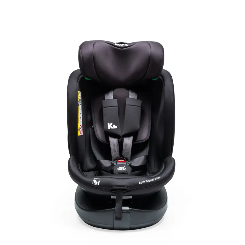 Kraft Spin Signal Plus I-Size İsofixli Oto Koltuğu 0-36 Kg Black - 3