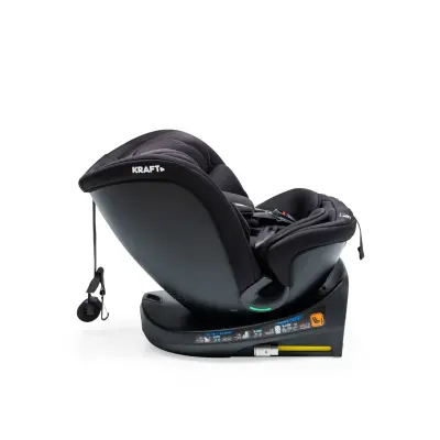 Kraft Spin Signal Plus I-Size İsofixli Oto Koltuğu 0-36 Kg Black - 17