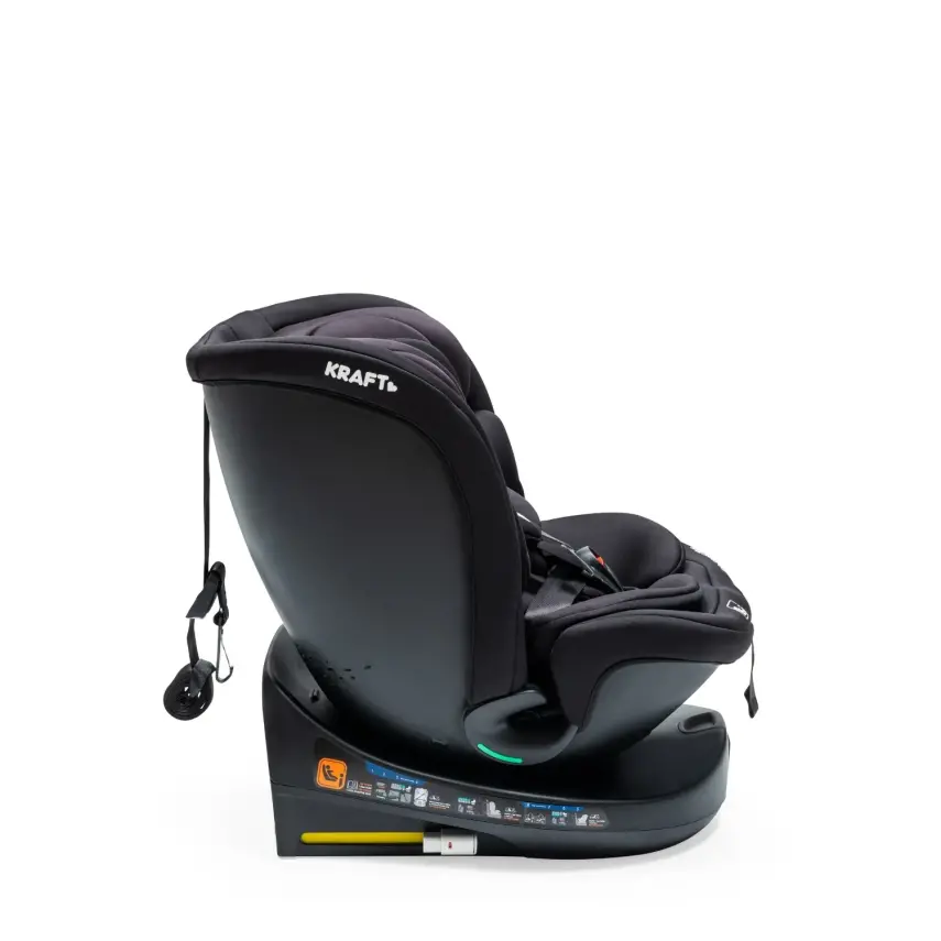 Kraft Spin Signal Plus I-Size İsofixli Oto Koltuğu 0-36 Kg Black - 12
