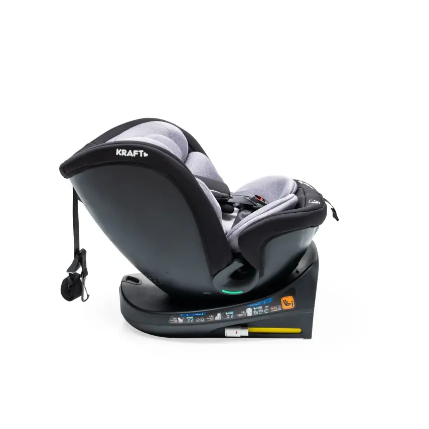 Kraft Spin Signal Plus I-Size İsofixli Oto Koltuğu 0-36 Kg Grey - 12