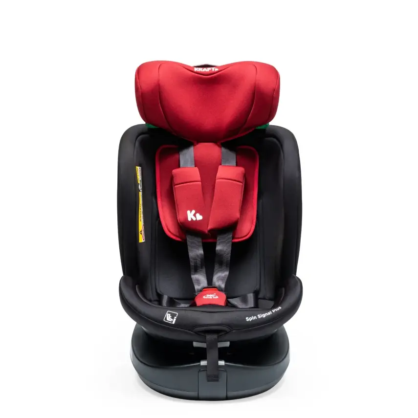Kraft Spin Signal Plus I-Size İsofixli Oto Koltuğu 0-36 Kg Red - 3