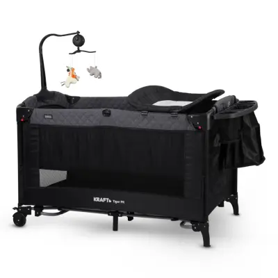 Kraft Tiger Pr Anne Yanı Oyun Parkı 70x120 cm Dark Grey - 5