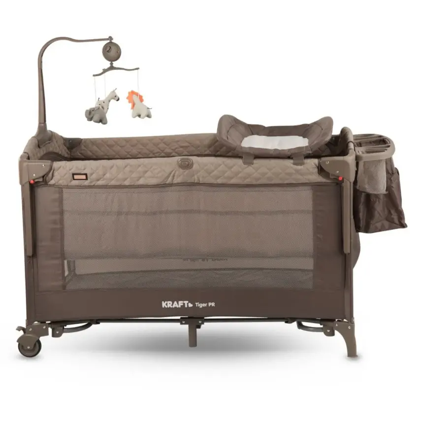 Kraft Tiger Pr Anne Yanı Oyun Parkı 70x120 cm Light Beige - 2