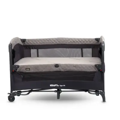 Kraft Tiger Pr Anne Yanı Oyun Parkı 70x120 cm Light Grey - 7