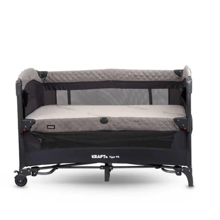 Kraft Tiger Pr Anne Yanı Oyun Parkı 70x120 cm Light Grey - 7