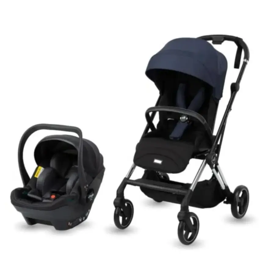 Kraft Tokyo Pr Çift Yönlü Kullanılabilen Travel - Seyahat Sistem Bebek Arabası Navy Blue - 1