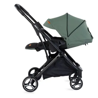 Kraft Viva I-Size Çift Yönlü Tek Elle Katlanabilir Travel Sistem Bebek Arabası Beige - 15