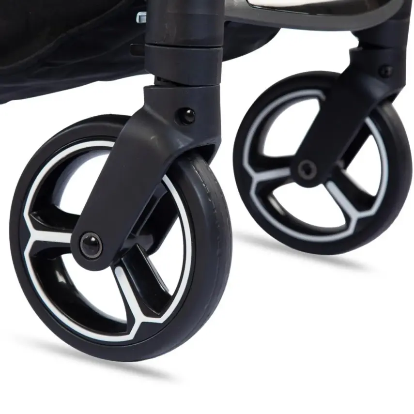 Kraft Viva I-Size Çift Yönlü Tek Elle Katlanabilir Travel Sistem Bebek Arabası Beige - 35