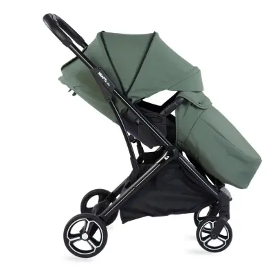 Kraft Viva I-Size Çift Yönlü Tek Elle Katlanabilir Travel Sistem Bebek Arabası Beige - 17