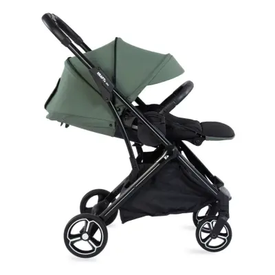 Kraft Viva I-Size Çift Yönlü Tek Elle Katlanabilir Travel Sistem Bebek Arabası Black - 12