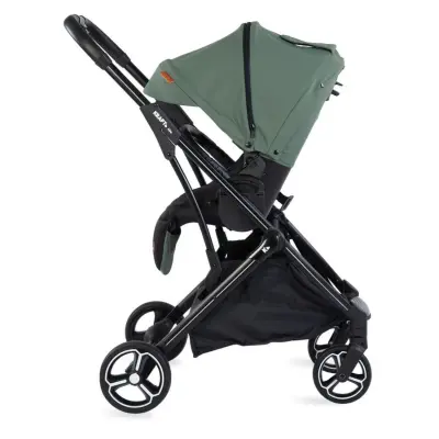 Kraft Viva I-Size Çift Yönlü Tek Elle Katlanabilir Travel Sistem Bebek Arabası Green - 25