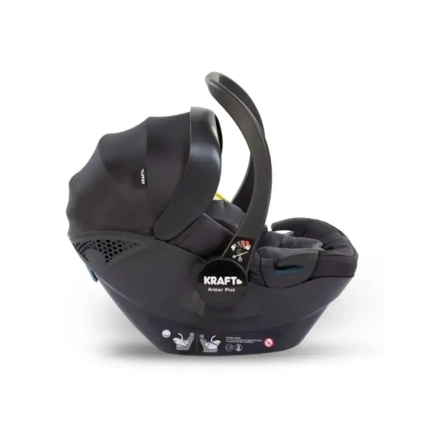 Kraft Viva I-Size Çift Yönlü Tek Elle Katlanabilir Travel Sistem Bebek Arabası Green - 31