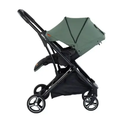 Kraft Viva I-Size Çift Yönlü Tek Elle Katlanabilir Travel Sistem Bebek Arabası Green - 12