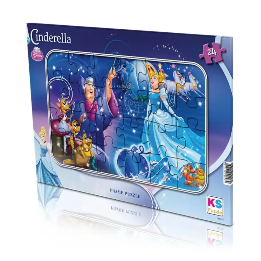 Ks Games 24 Parça Cinderella Frame Puzzle - 2