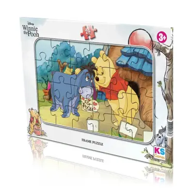 Ks Games 24 Parça Winnie The Pooh Frame Puzzle (1)