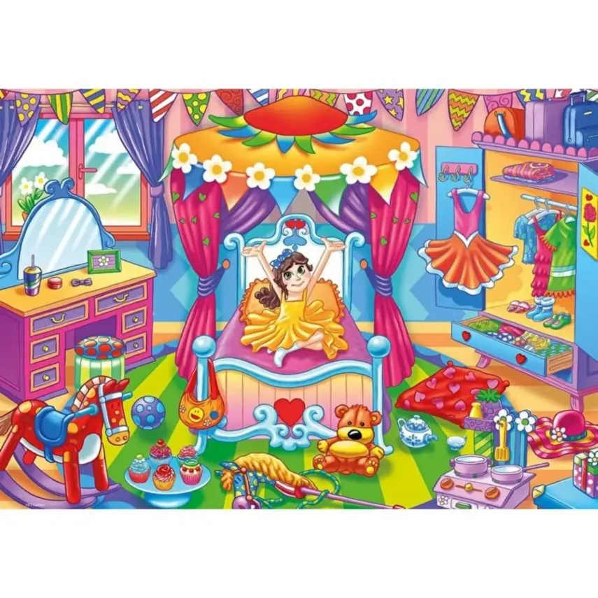 KS Games A Girl With Toys Jumbo Puzzle 24 Parça - 2