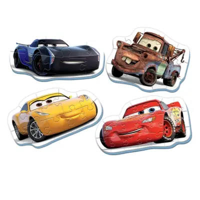 Ks Games Cars MyFirst Cut Out Puzzles 4in1   - 2