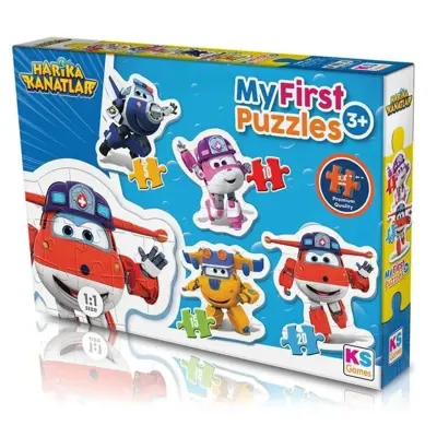 Ks Games Harika Kanatlar MyFirst Cut Out Puzzles 4in1 - 1