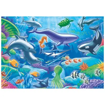 KS Games Life İn The Ocean Jumbo Puzzle 50 Parça (1)