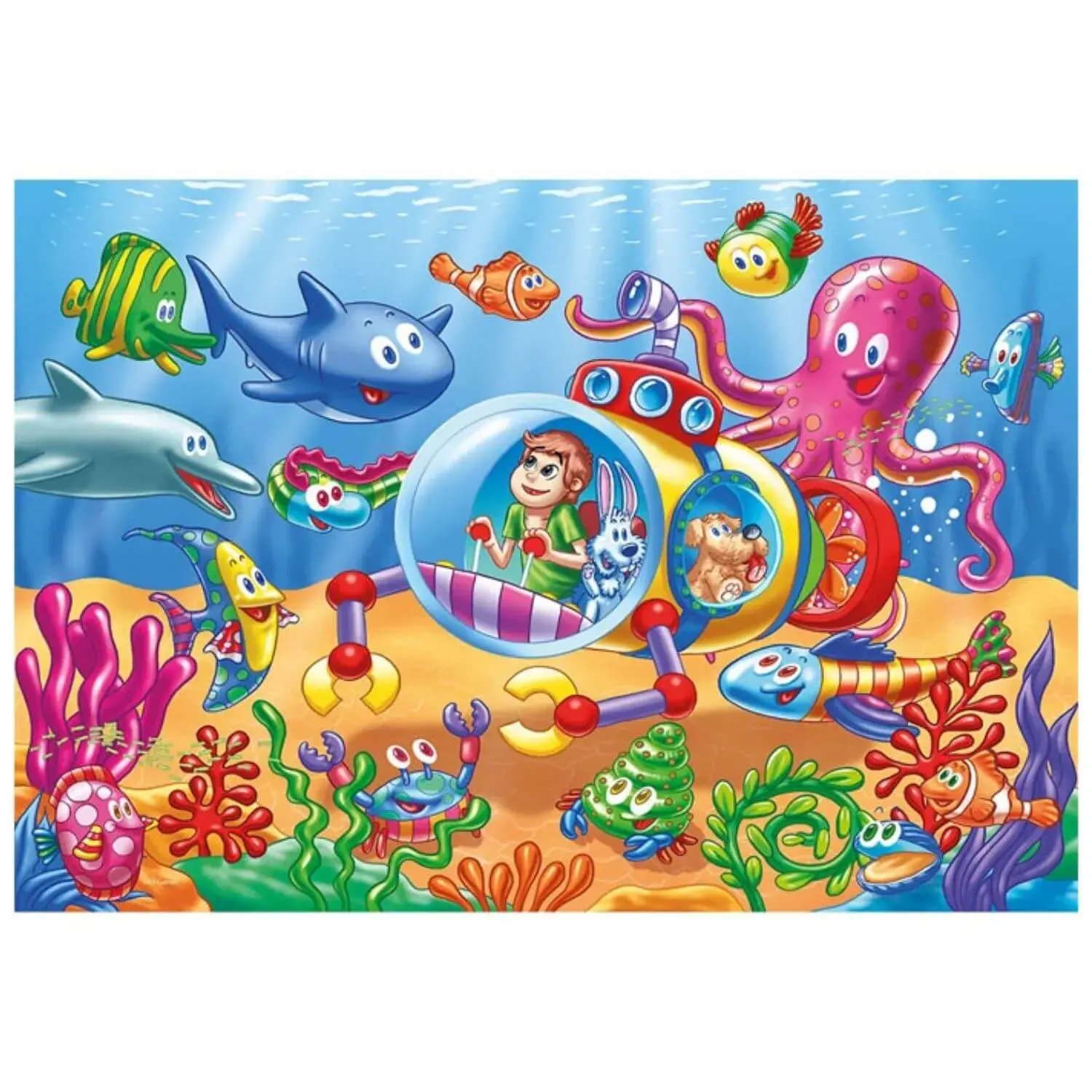 KS Games Little Submarine Jumbo Puzzle 12 Parça | Satın Al