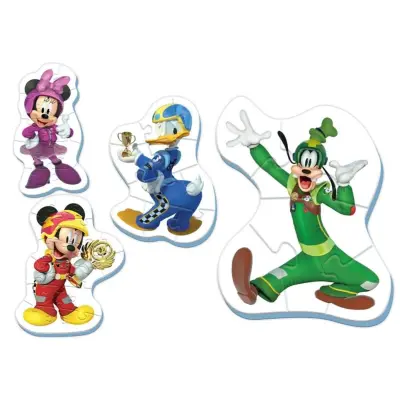 Ks Games Mickey Mouse MyFirst Cut Out Puzzles 4in1 - 2