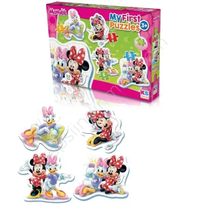 Ks Games Minnie Mouse MyFirst Cut Out Puzzles 4in1 (1)