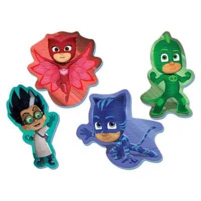 Ks Games Pj Masks  MyFirst Cut Out Puzzles 4in1 (1)