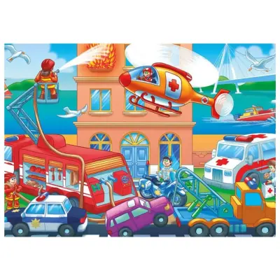 KS Games Rescue Missions Jumbo Puzzle 24 Parça - 2