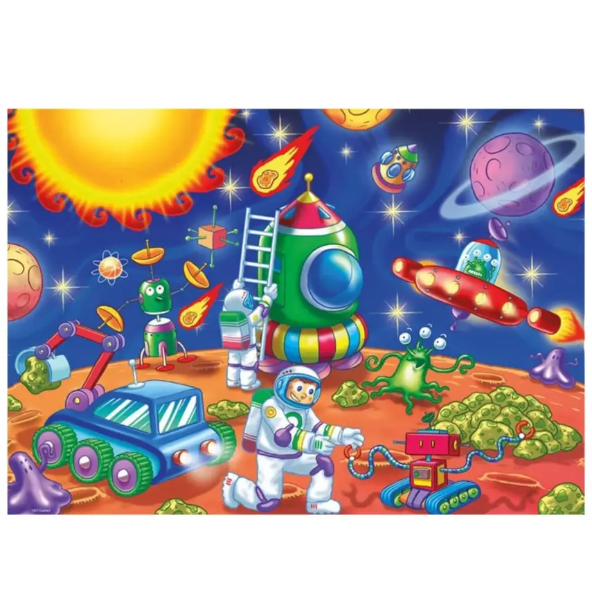 KS Games Space Explorers Jumbo Puzzle 24 Parça - 2