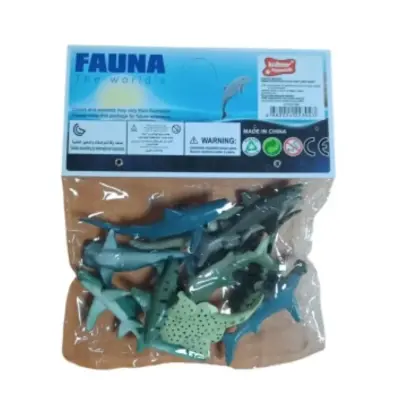 Küçük Deniz Hayvanları 10'lu PVC (1)