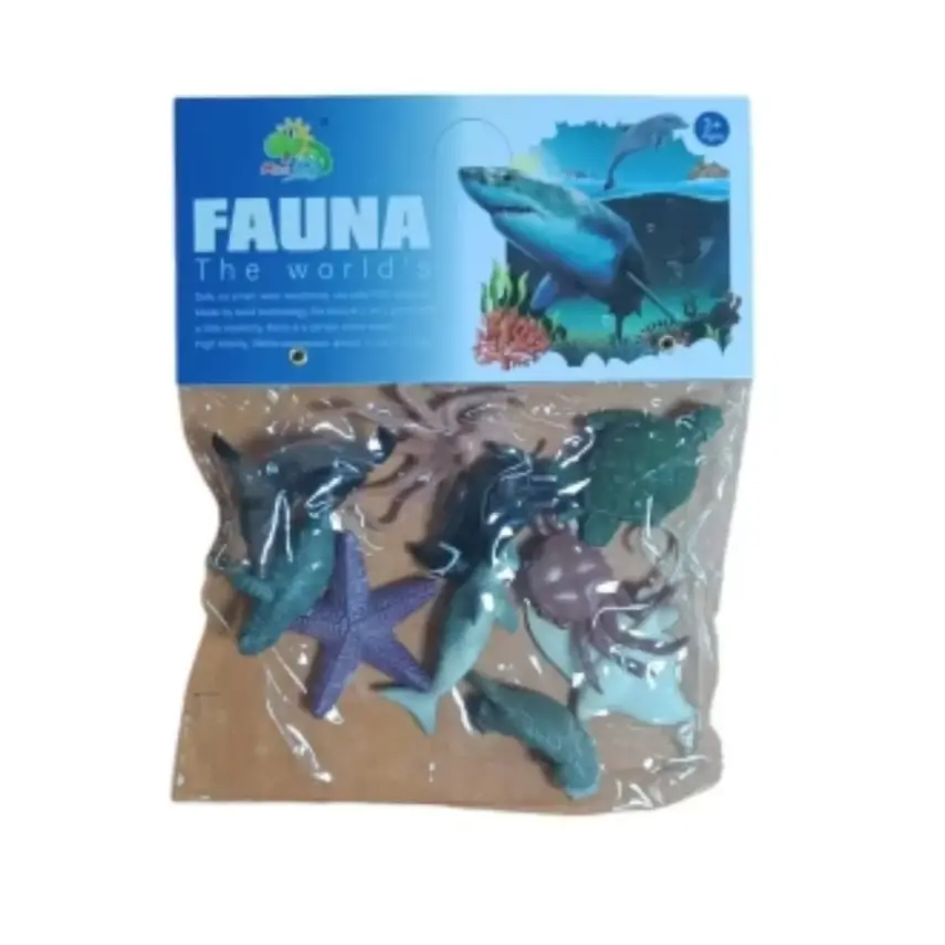 Küçük Deniz Hayvanları 10'lu PVC - 3